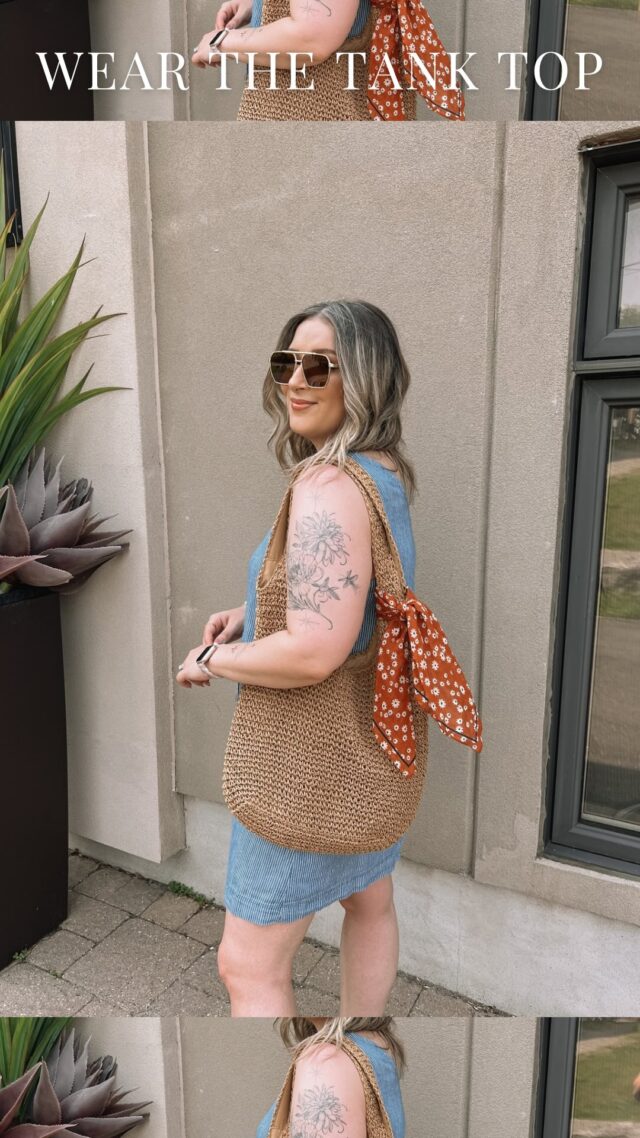 Let your arms get some sunshine this summer ☀️ (with SPF of course)! Say “DETAILS” to have outfit links sent to your DMs!

_________

Midsize summer fashion, summer outfits, size 12 style, summer tank tops, sleeveless dress, body acceptance, thick arms
.
.
.
#midsizefashion #size12 #midsizeootd #midsizestyle #summeroutfits #summerootd #bodyacceptance #bodypositivity #bodyneutrality #midsizegals